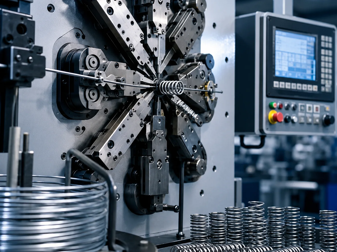 CNC spring coiling equipment